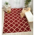 thumbnail image 2 of Eclectic Essentials Red Moroccan Trellis Area Rug, 2 of 4