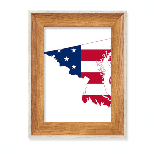 land Desktop Wooden Photo Frame Display Picture Art Painting Multiple Sets