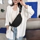 thumbnail image 1 of Canvas Sling Multi-Layer Backpack Bag Travel Hiking Backpack Chest Bag With Front Pocket Casual Shoulder Packaging Items, 1 of 8