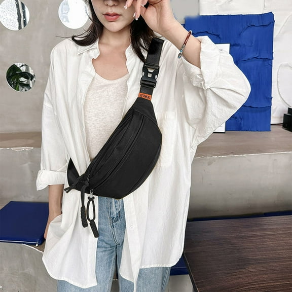 Up to 65% off! Travel Backpack Canvas Sling Multi-Layer Backpack Bag Travel Hiking Backpack Chest Bag With Front Pocket Lightweight Casual Shoulder Packaging Items