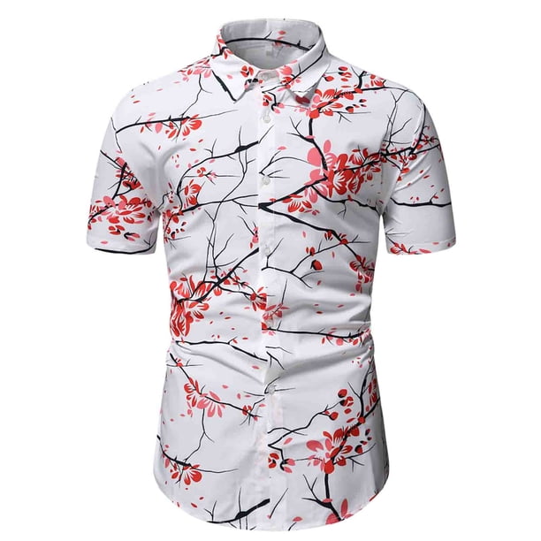 Novedad de verano, camisa de manga corta con estampado de moda para hombre, camisa con estampado sin posicionamiento, camiseta informal con solapa para hombre Pompotops oipoqjl45240
