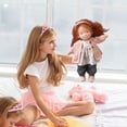 thumbnail image 4 of Muñecas de trapo de peluche de 12 pulgadas, juguete suave hecho a mano para niños pequeños Sincero  Hogar, 4 of 6