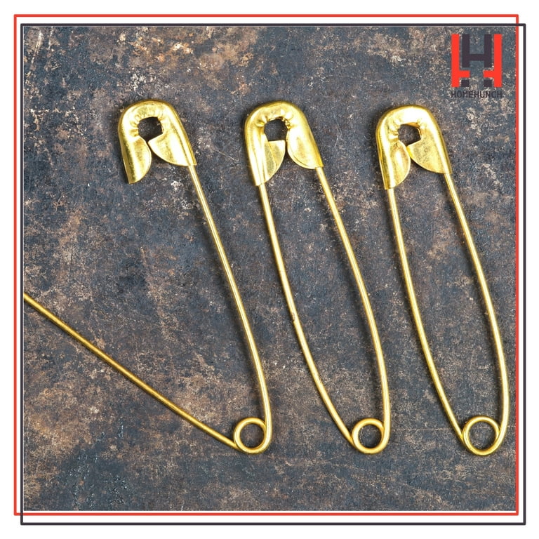 HomeHunch Safety Pins for Clothes Sewing Assorted Heavy Duty Pin Set of 120  