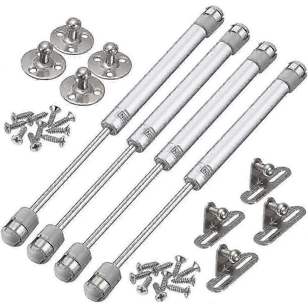 4 Pcs Gas Strut 100n Hydraulic Hinges Gas Struts Gas Strut Hydraulic Furniture Air Spring Kitchen Hydraulic For Lifting Door Cabinet Kitchen Furniture
