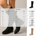 thumbnail image 3 of SAWOBUUN Womens Mid Calf Boots Slouchy Round Toe Block Heel Faux Suede Pull On Comfortable Fashion Casual Winter Boots, 3 of 8
