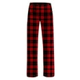 thumbnail image 7 of Riecok Pajama Pants for Women Plus Size Elastic Waist Straight Leg Lounge Pants Christmas Print Trendy Casual Pajama Bottoms Multicolor 2XL, 7 of 7
