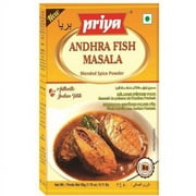 Priya Andhra Fish Masala - 50 Gm (1.76 Oz)