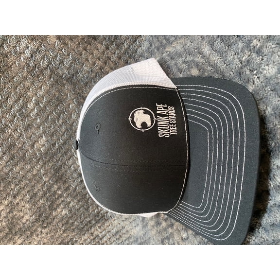 Skunk Ape Tree Stands Black Logo Hat