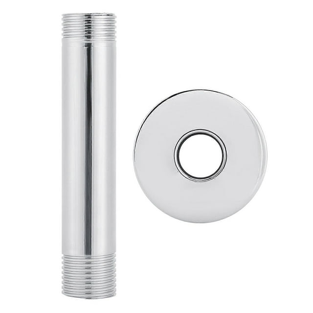 G1/2" Stainless Steel Ceiling Mount Top Shower Arm Bathroom Accessories
