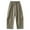 Army Green, variant on Kids Barrel Pants Wide Leg Loose Baggy Trousers Boys Girls Soft Stretch Trendy Streetwear Fall Pants with Pockets Softball Pants for Boys Youth Green 9-10Y