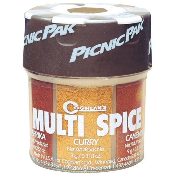 Coghlan's Multi-Spice, Six Spices In One, Spice Shaker