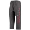thumbnail image 4 of Men's Concepts Sport Heathered Charcoal/Cardinal San Diego State Aztecs Meter T-Shirt & Pants Sleep Set, 4 of 5