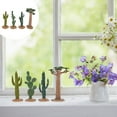 thumbnail image 2 of Miangastore Modèles de Cactus Chics Couleurs Assorties 4 Pcs 6.3X4.1X2.4In, 2 of 8