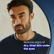 NIVEA MEN Age Defense Eye Cream, Dark Circles, Crows Feet, Puffiness, Hyaluronic Acid, 0.5 fl oz