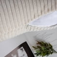 thumbnail image 4 of Phantoscope Corduroy Velvet Throw Pillow Covers 18x18 Set of 2, Soft Textured Decorative Cushion Cases for Sofa Couch Bed, Farmhouse Style, Off White (Pillow Covers Only), 4 of 10