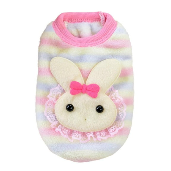 Clerance! PawCasa Cute Small Dog Sweaters for Girls Puppy Teacup Chihuahua Coat Clothes Outfit Size XXXS XXS XS Warm Flannel Winter Apparel