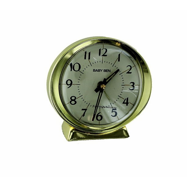 Baby Ben Keywound Alarm Clock Gold White Refurbished Com Baby Ben Keywound Alarm Clock Gold, Baby Ben Alarm Clock