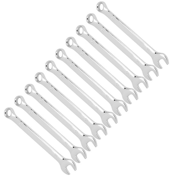 AMONIDA 10mm Dual Purpose Open Ended Ratcheting Wrench Set Industrial Supplies