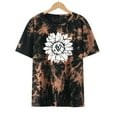 thumbnail image 1 of Puntoco - Camiseta de manga corta con cuello redondo y estampado a la moda para mujer Puntoco Puntoco-2058, 1 of 8
