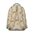 thumbnail image 3 of Cute Badger Patch Backpack - Durable Waterproof Bookbag for School, Comfortable Laptop Backpack for Teens, Stylish Gift for Students, 3 of 6