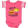 thumbnail image 3 of Inktastic Best Friends Burger and Fries Boys or Girls Baby Bodysuit, 3 of 5