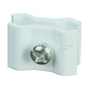 White Gridwall Joining Clips - Grid Panel Joiner Connectors - 40 Pack