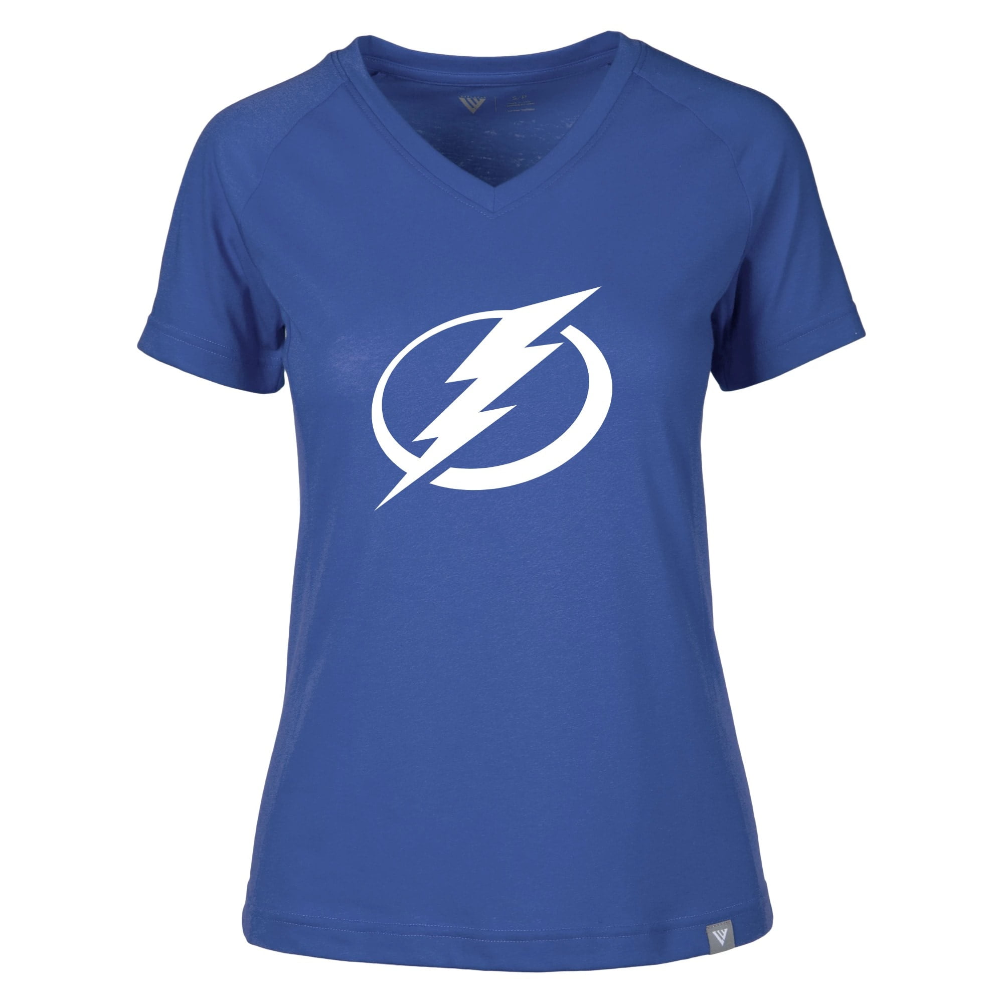 Women's Levelwear Royal Tampa Bay Lightning Ariya Core VNeck TShirt
