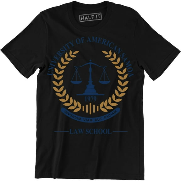 University Of American Samoa Law School Samoan Students DT Adult Mens T-Shirt