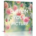 thumbnail image 2 of Pink Spring Floral Wall Art Painting on Canvas, Summer Roses Flowers Farmhouse Canvas Art Home Prints Wall Art Framed Modern Artwork for Living Room Bedroom Wall Decor 20x20in, 2 of 9