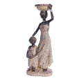 thumbnail image 2 of Estatua Africana BLESIY Adorno Escultura de Escritorio Decoración del Hogar, 2 of 7