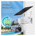 thumbnail image 3 of Surveillance camera 4MP 2K 4G Solar Camera WIFI Wireless Two-way Audio Camera
--------
Camera accessories, 3 of 4