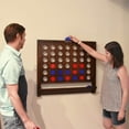 thumbnail image 4 of GoSports Giant 4 in a Row Wall Mounted Wooden Connect Game Board with Coin Set, 4 of 4