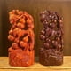 thumbnail image 2 of Rosewood carved "Five Blessings" ornament, large solid wood gourd, home decoration, housewarming gift, mahogany craft., 2 of 3
