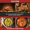 thumbnail image 6 of 20 Pack Electric Roaster Liners,18" × 34"  Disposable Roaster Liners Fit 16, 18, 22 Quart Roasters Cooking Bags for Instant Cleanup, 6 of 6