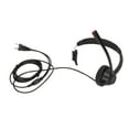 thumbnail image 1 of Auriculares telefónicos con cancelación de Ruido, cómodos Auriculares de comunicación de un Solo oído para computadoras PC, Negro, 1 of 8