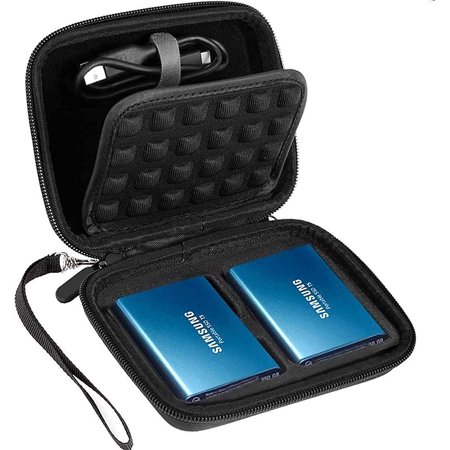 SDD External Drive Case for Samsung T5 T3/ for Seagate Portable Hard Drive and Accessories, Box Only