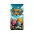 thumbnail image 2 of Weloille Easter Door Cover Banner, 2.95 x 5.9 ft Polyester Door Hanging, Vivid Pattern Fade Resistant Decor, Lightweight Reusable Door Cover, for Easter Party Porch Front Door Home Decoration, 2 of 6