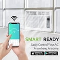 thumbnail image 6 of BILT HARD Smart Window Air Conditioner 6000 BTU WiFi AC Unit Cools up to 250 Sq Ft Rooms with Remote App Control, 6 of 7