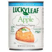 Lucky Leaf Lite Apple Fruit Filling & Topping 20 oz. Can
