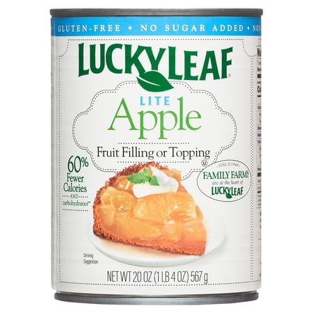 Lucky Leaf Lite Apple Fruit Filling & Topping 20 oz. Can