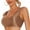 Coffee, variant on Women’s Glossy Tank Tops Solid Metallic Oil Glossy Crop Top Vest Shiny Compression Racerback Bra Tops Fitness Sports Gym Bustier Tank Bras for Party Club