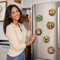thumbnail image 6 of Diamond Art Refrigerator Magnet DIY Creative Fridge Magnet Diamond Art Painting Decorations Magnets Stickers for Cabinet Refrigerator Home Decors, 6 of 9