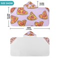 thumbnail image 2 of Pizzas on Purple Kid Bath Towels Bath Beach Towel Super Soft and Absorbent for Kid Girl Boy Babie Toddler Infant, 2 of 6
