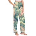 thumbnail image 2 of FORMRS Women's Pajama Pants with Pockets Soft Comfy Loungewear Sleep Bottom, Sizes S-2XL, Floral Forest Pattern, 2 of 8