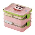 thumbnail image 1 of Bunblic Building Blocks Storage Box Toys Storage Bin with Latching Portable Organizer Case Sundries Container for Office Supplies 5 Layers, 1 of 8