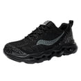 thumbnail image 3 of Safety Shoes Men's Lightweight Work Shoes Breathable Steel Toe Shoes Slip Resistant Sporty Protective Shoes 6.5-10.5, 3 of 8