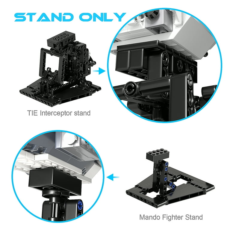 Lego tie fighter display stand sale