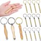 thumbnail image 1 of 12pcs WoodTurning Keychain Kit Wood Turning Accessories Mandrel, 1 of 5