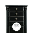 thumbnail image 6 of Powell Traditional Ebony Jewelry Armoire, 6 of 9