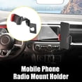 thumbnail image 2 of Coche Móvil Teléfono Soporte  Radio Soporte Negro Rojo Kit, 2 of 10